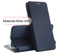 Чохол до мобільного телефона BeCover Exclusive Motorola Moto G55 Deep Blue (713520)