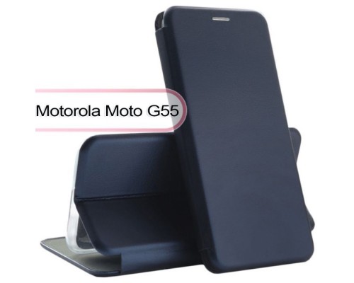 Чохол до мобільного телефона BeCover Exclusive Motorola Moto G55 Deep Blue (713520)