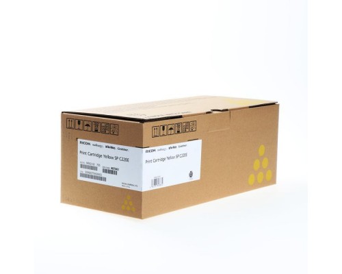 Тонер-картридж Ricoh SPC220E Yellow 406055 (407643)