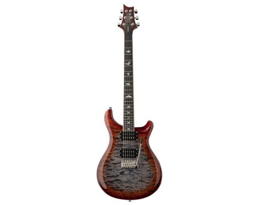 Електрогітара PRS SE Custom 24-08 Quilt Charcoal Cherry Burst