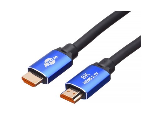 Кабель мультимедійний HDMI M to HDMI M 3.0m V2.1 Atcom (88803)