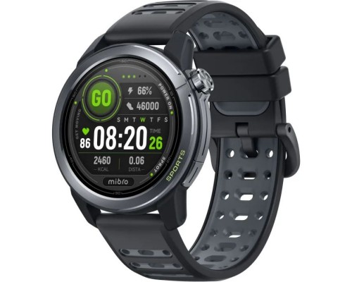 Смарт-годинник Mibro GS Active 2 46mm Dark Gray XPAW024D (XPAW024D)