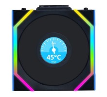 Кулер до корпусу Lian Li Uni Fan SL WIRELESS LCD Reverse, 120-1 (G99.12RSLLCD1W1B.00)
