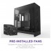 Корпус для ПК NZXT H9 Flow Dual-Chamber All Black (CM-H92FB-01)