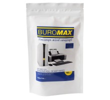 Серветки Buromax Wet wipes for OFFICE Equipment 100pcs, plastic pouch (BM.0801-01)