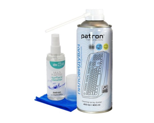 Універсальний чистячий набір Patron spray duster 400ml F3-020 +spray f/technF3-025 (CS-PN-BUNDL-10)
