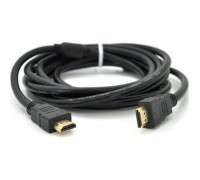 Кабель мультимедійний HDMI M to HDMI M 1.0m V1.4 1080P black Ritar (HDMI(M)/(M)V1.4-1m-94P)