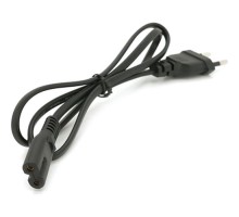 Кабель живлення C7 0.8m 0.5mm2 black Voltronic (PC-184CEE7/16-C7-CCA-1,0)