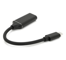 Перехідник USB-C to HDMI F 0.1m 4K black Voltronic (YT-C-Type-C(M)/HDMI(F)Bk)