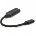 Перехідник USB-C to HDMI F 0.1m 4K black Voltronic (YT-C-Type-C(M)/HDMI(F)Bk)