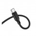 Кабель мультимедійний USB-C to 3.5mm M 1.0m silicone black BOROFONE (6941991101069)