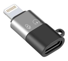 Перехідник USB-C F to Lightning M charger-audio XoKo (AC-029)