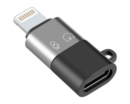 Перехідник USB-C F to Lightning M charger-audio XoKo (AC-029)