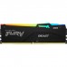 Модуль пам'яті для комп'ютера DDR5 128GB (2x64GB) 5600 MHz Beast RGB Kingston Fury (ex.HyperX) (KF556C36BBEAK2-128)