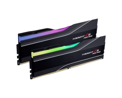 Модуль пам'яті для комп'ютера DDR5 32GB (2x16GB) 6400 MHz Trident Z5 Neo RGB Black G.Skill (F5-6400J3239G16GX2-TZ5NR)