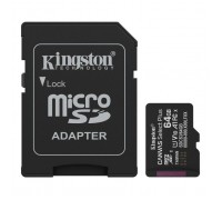 Карта пам'яті Kingston 64GB microSDXC class 10 UHS-I V10 A1 Canvas Select Plus (SDCS3/64GB)