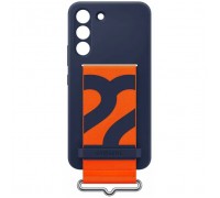 Чохол до мобільного телефона Samsung Silicone with Strap Galaxy S22 Plus Navy (EF-GS906TNEGRU)