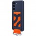 Чохол до мобільного телефона Samsung Silicone with Strap Galaxy S22 Plus Navy (EF-GS906TNEGRU)