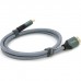 Кабель мультимедійний HDMI M to HDMI M 1.0m 8K silver VEGGIEG (YT-HDMI(M)/(M)V-H401/40356)
