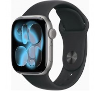 Смарт-годинник Apple Watch Series 11 GPS 42mm Space Grey Aluminium Case with Black Sport Band - S/M (MEQW4RK/A)