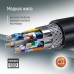 Кабель мультимедійний HDMI M to HDMI M 5.0m V2.0 4K60Hz black ColorWay (CW-CBHD080-BK)