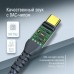 Кабель мультимедійний USB-C to 3.5mm M 1.2m gray ColorWay (CW-CBPDJ071-G)