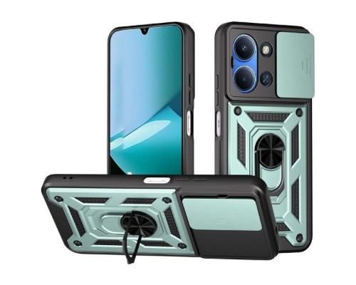 Чохол до мобільного телефона BeCover Military Xiaomi Redmi 15С 4G/5G Dark Green (713927)