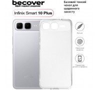Чохол до мобільного телефона BeCover Silicone Infinix Smart 10 Plus (X6725B) Transparent (713765)
