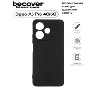 Чохол до мобільного телефона BeCover Silicone Oppo A5 Pro 4G/5G Black (713786)