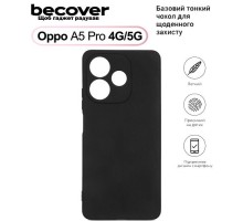 Чохол до мобільного телефона BeCover Silicone Oppo A5 Pro 4G/5G Black (713786)