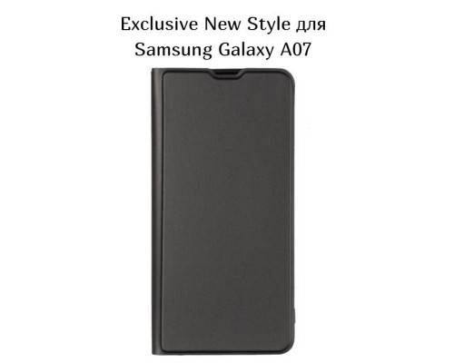 Чохол до мобільного телефона BeCover Exclusive New Style Samsung Galaxy A07 SM-A075 Black (713891)