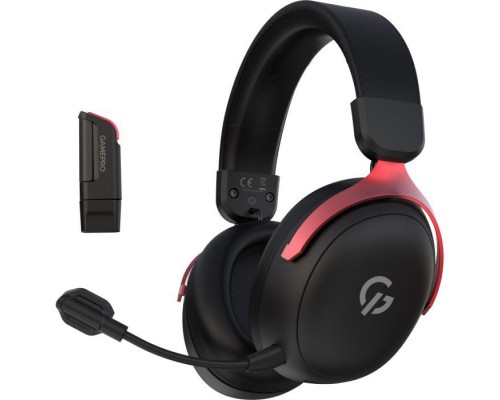 Навушники GamePro Asgard Freya Pro Wireless Black/Red (HSW201BR)