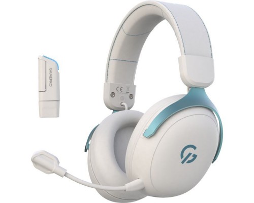 Навушники GamePro Asgard Freya Pro Wireless White/Blue (HSW201WB)