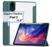 Чохол до планшета BeCover Soft Edge TPU Xiaomi Redmi Pad 2 11.0" Dark Green (713658)