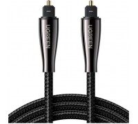 Кабель мультимедійний Optical Toslink 3.0m AV108 black Ugreen (10541)