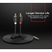 Кабель мультимедійний 3.5mm M to 2xRCA M 5.0m AV116 black Ugreen (10591)