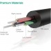 Кабель мультимедійний 3.5mm M to 3.5mm M 0.5m AV119 black Ugreen (10732)