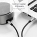 Кабель мультимедійний 3.5mm M to 3.5mm M 0.5m AV119 black Ugreen (10732)