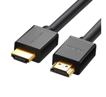 Кабель мультимедійний HDMI M to HDMI M 10.0m HD104 black Ugreen (10110)