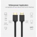 Кабель мультимедійний HDMI M to HDMI M 10.0m HD104 black Ugreen (10110)
