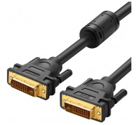 Кабель мультимедійний DVI M to DVI M 2.0m 24+1pin DV101 black Ugreen (11604)