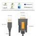 Кабель для передачі даних USB to COM M 1.5m DB9 RS-232 CR104 black Ugreen (20211)