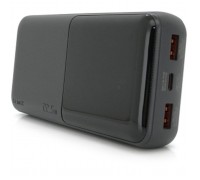 Батарея універсальна Remax 20000mAh, 22.5W, 2*USB+Type-C, Black (RPP-623)