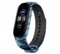 Ремінець до фітнес браслета Armorstandart для Xiaomi Mi Band 7/6/5 New Style Khaki Blue (ARM80989)
