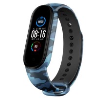 Ремінець до фітнес браслета Armorstandart для Xiaomi Mi Band 7/6/5 New Style Khaki Blue (ARM80989)