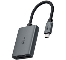 Зчитувач флеш-карт TP-Link USB-C SD + TF silver (UA430C)