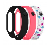 Ремінець до фітнес браслета Armorstandart комплект 3шт Xiaomi Mi Band 7/6/5 RM Candy (ARM77049)