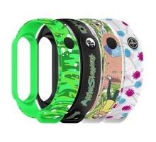 Ремінець до фітнес браслета Armorstandart комплект 4шт Xiaomi Mi Band 7/6/5 RM New (ARM77067)
