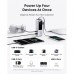 Батарея універсальна Anker 25000mAh, 165W, PD/3/0, QC/3/0, Built-In Double USB-C Cables, silver (A1695H41)
