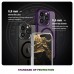 Чохол до мобільного телефона Armorstandart Unit MagCase Apple iPhone 17 Air Matte Clear Silver (ARM88999)